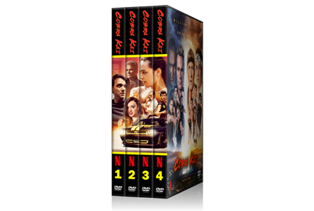 Cobra Kai Season 1-4 Set Box