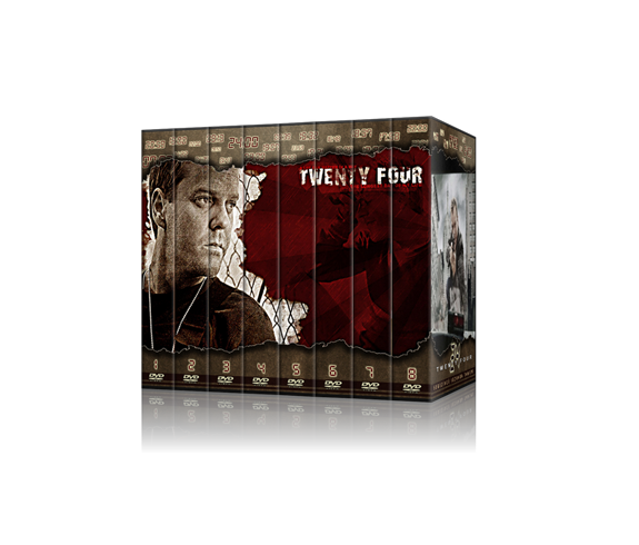 24 (Twenty Four) Season 1-8 Set Box