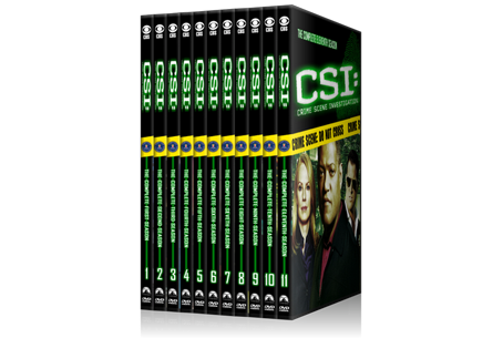 CSI Las Vegas Season 1-11 Set Box