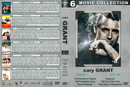 Cary Grant Film Collection Set 7