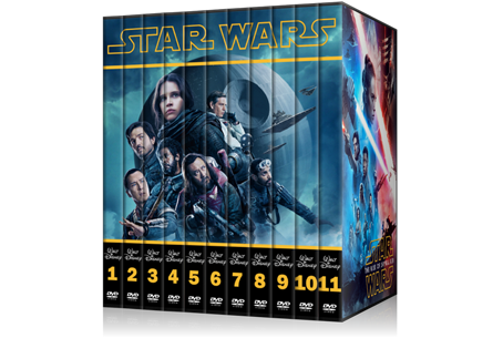 Star Wars 1-10 Set Box