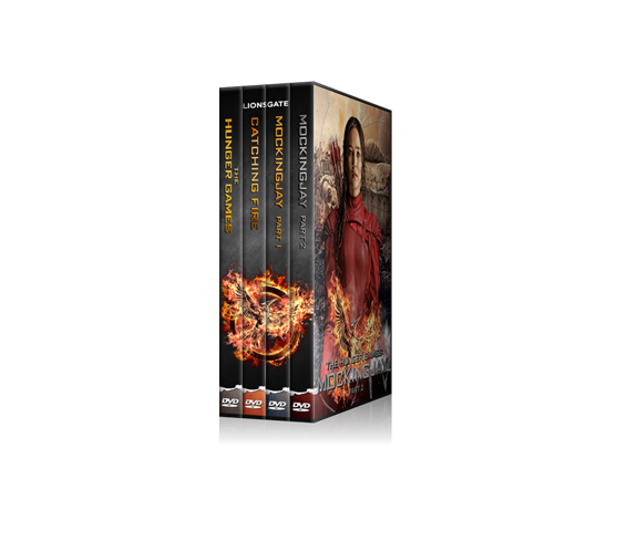 The Hunger Games 1-4 Set Box