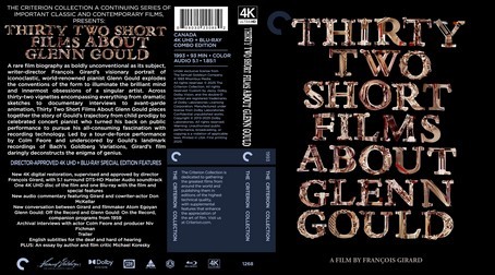 Thirty Two Short Films About Glenn Gould 1993