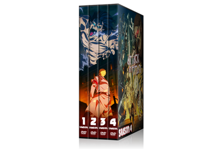 Attack on Titan Season 1-4 Set Box