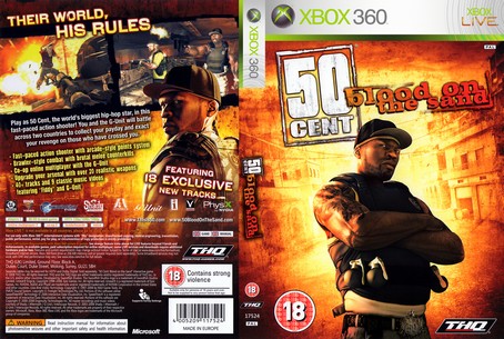 50 CENT BLOOD ON THE SAND Xbox