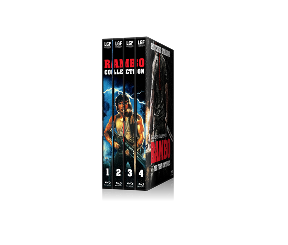 Rambo 1-4 Set Box