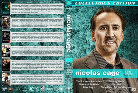 Nicolas Cage Filmography Collection 10