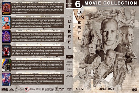 Vin Diesel Filmography Set 5