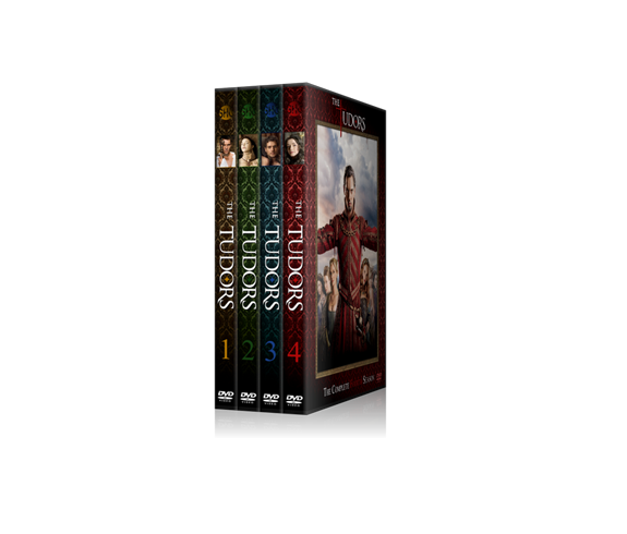 The Tudors Season 1-4 Set Box