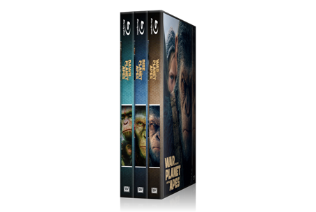 Planet of the Apes 1-3 Set Box