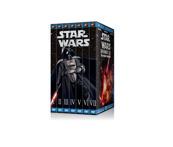 Star Wars 1-7 Set Box