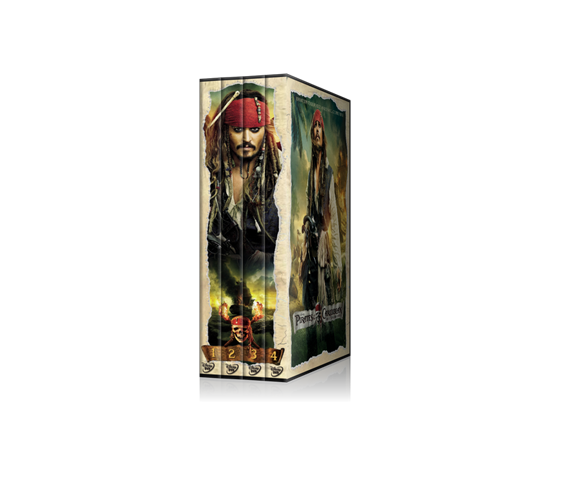 Pirates of the Caribbean 1-4 Set Box