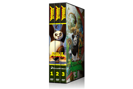 Kung Fu Panda Set Box 1-3