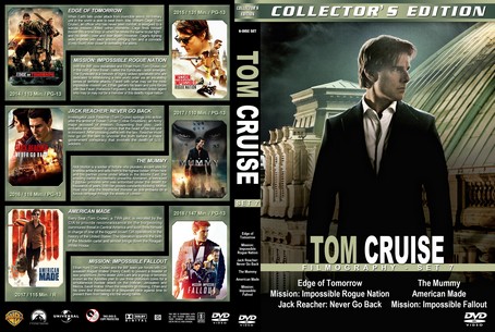 Tom Cruise Filmography Collection 7