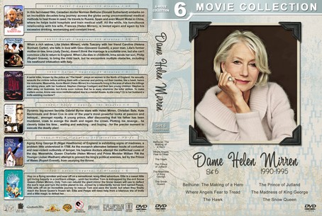 Dame Helen Mirren Filmography Set 6 1990
