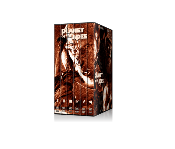Planet Of The Apes 1-6 Set Box