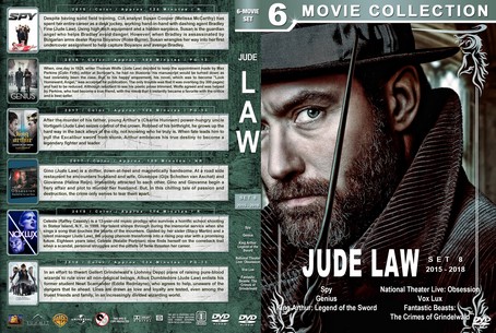 Jude Law Filmography Set 8 2015
