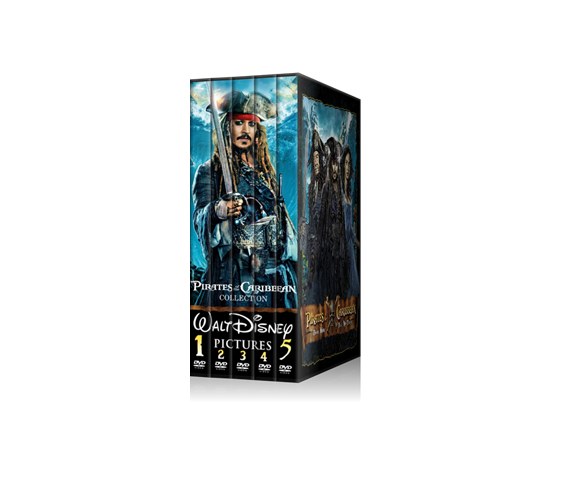 Pirates of the Caribbean 1-5 Set Box