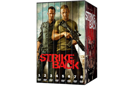 Strike Back Season 1-8 Set Box