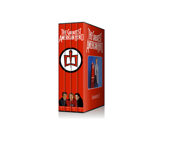 The Greatest American Hero Season 1-4 Set Box