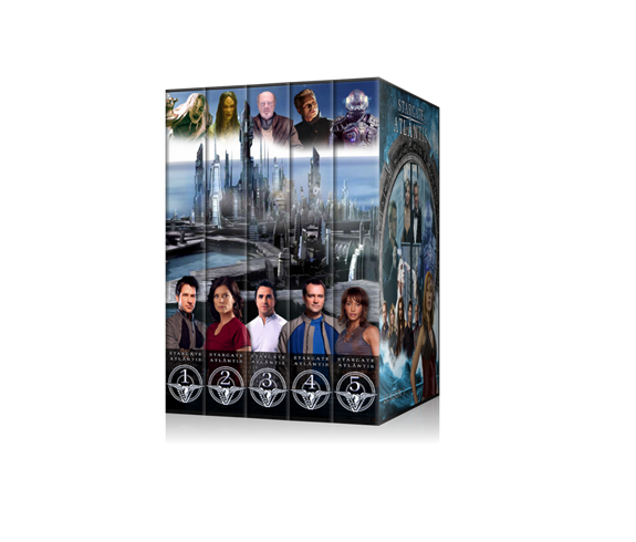 Stargate Atlantis Season 1-5 Set Box