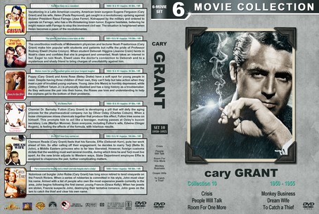 Cary Grant Film Collection Set 10