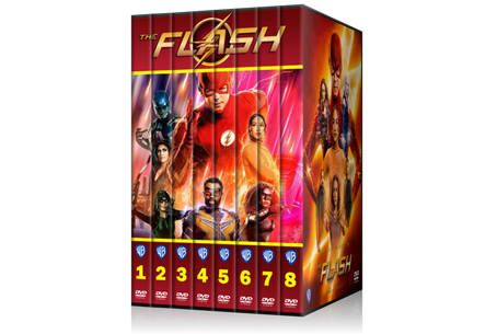 The Flash Season 1-8 Set Box