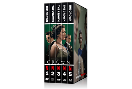 The Crown Season 1-5 Set Box