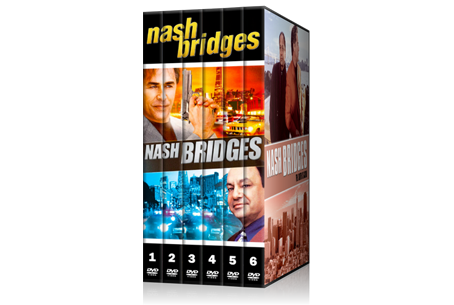 Nash Bridges Season 1-6 Set Box