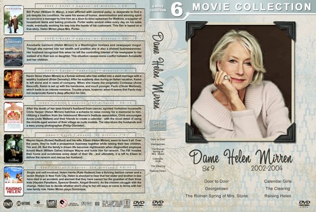 Dame Helen Mirren Filmography Set 9 2002