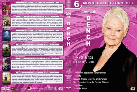 Judi Dench Filmography Set 10 2015