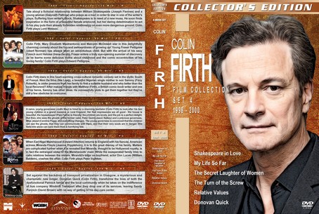 Colin Firth Filmography Set 4 1998