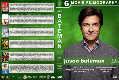Jason Bateman Film Collection Set 4