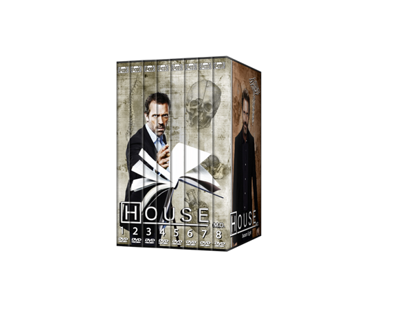 House M.D Season 1-8 Set Box