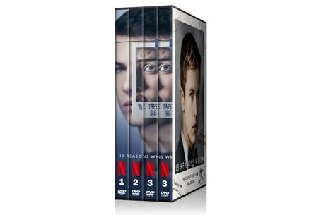 13 Reasons Why Season 1-4 Set Box