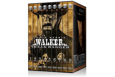 Walker, Texas Ranger Season 1-9 Set Box