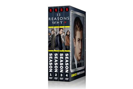 13 reasons why Season 1-4 Set Box