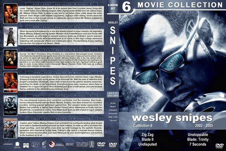 Wesley Snipes Filmography Collection 6
