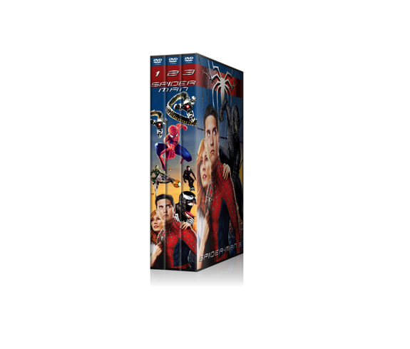 Spider Man 1-3 Set Box